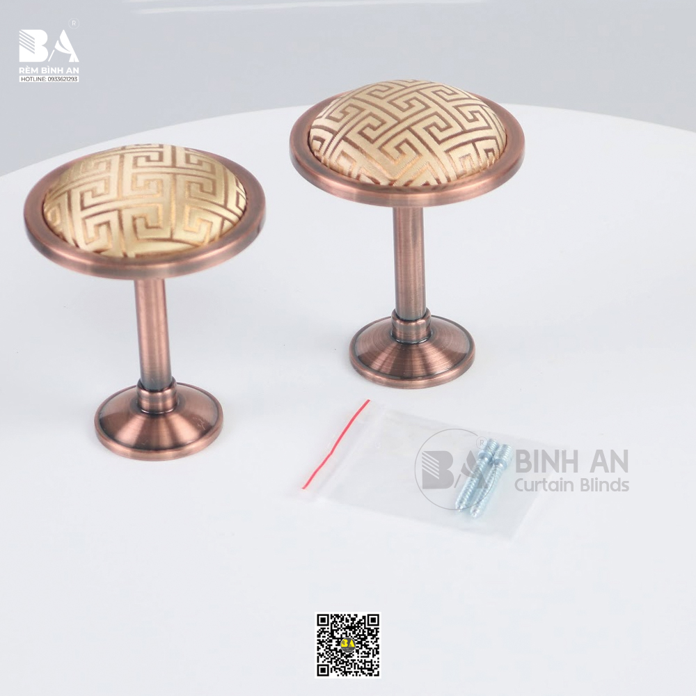 Núm Vén Rèm Cửa NV02 – Phụ Kiện Cột Rèm Cao Cấp